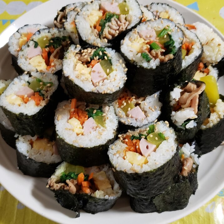 子供も大好き 韓国風キンパ レシピ 作り方 By 3moon Wy 楽天レシピ 子供も大好き 韓国風キンパ レシピ 作り方 By 3moon Wy 楽天レシピ